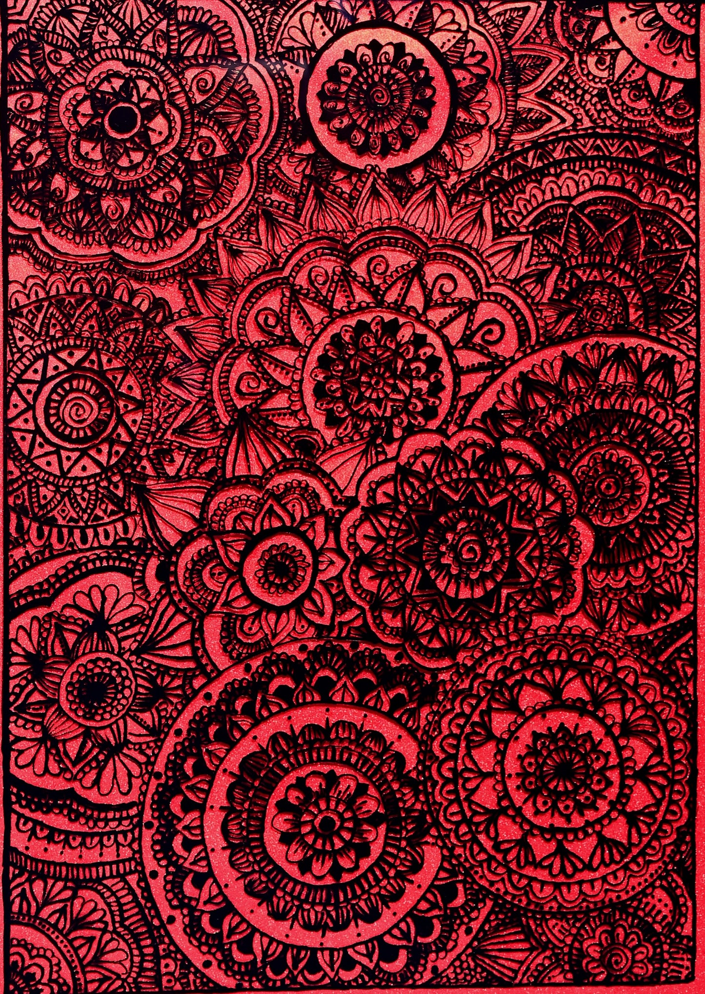 Red mandala Full
